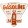Metalskilt Gasoline