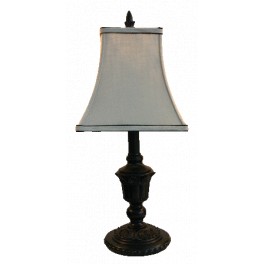 Sort lampe 50 cm