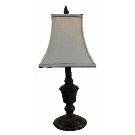 Sort lampe 50 cm