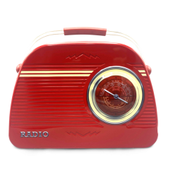 Retro Radio i rød