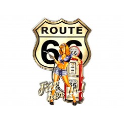 Route66 metalskilt